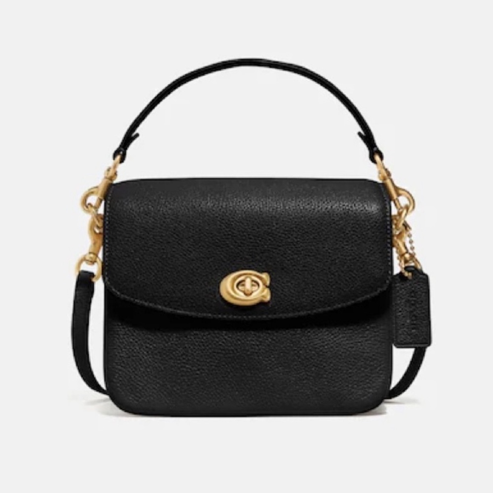 COACH Cassie 19 Black Crossbody Bag